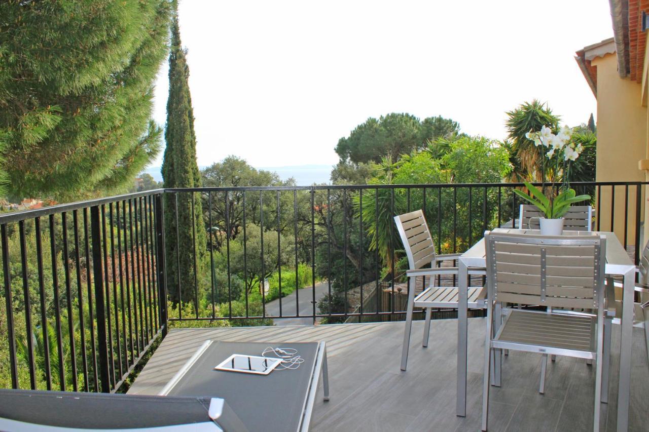 Select'Sohome - La Fossette - Appartement Pour 4 Personnes Avec Terrasse Et Vue Mer ! - Fos-04 Le Lavandou Dış mekan fotoğraf